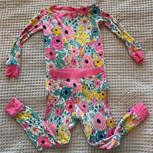 Little Sleepies Secret Garden Two-Piece Pajama Set